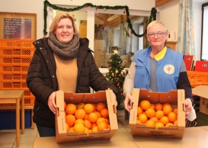 Diakonie beteiligt sich wieder an der Aktion „Süß statt bitter!“: Sechs Kisten bio-solidarische Orangen wurden verschenkt