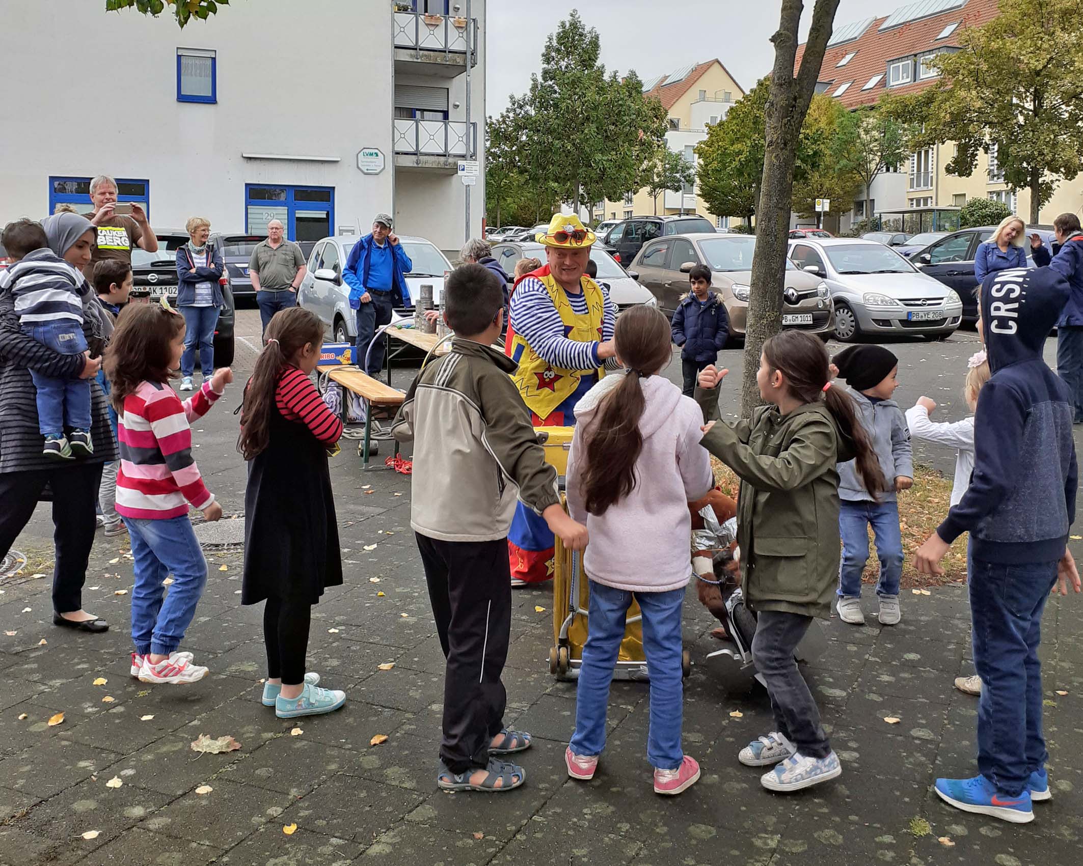 2019 09 12 Kinderflohmarkt Kaukenberg Clown kl