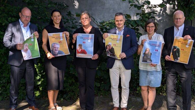 Kampagne "Ohne Wohlfahrt fehlt dir was .."
