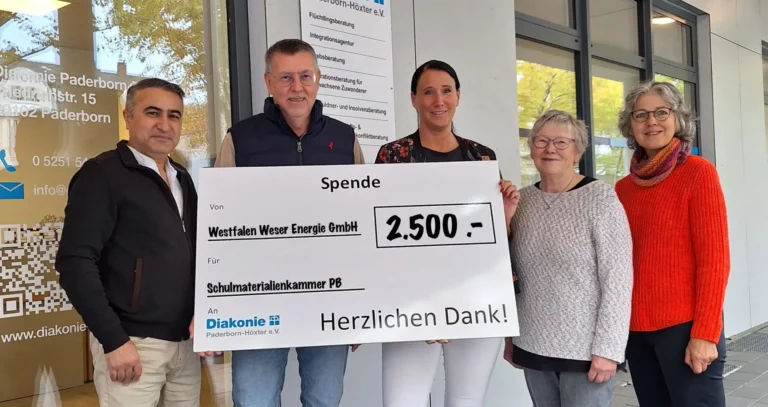 Spende von Westfalen Weser