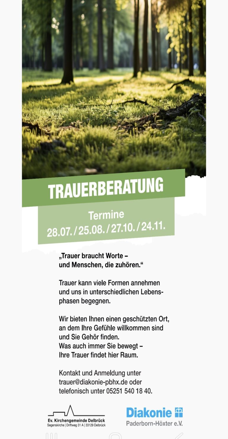 Trauer Homepage