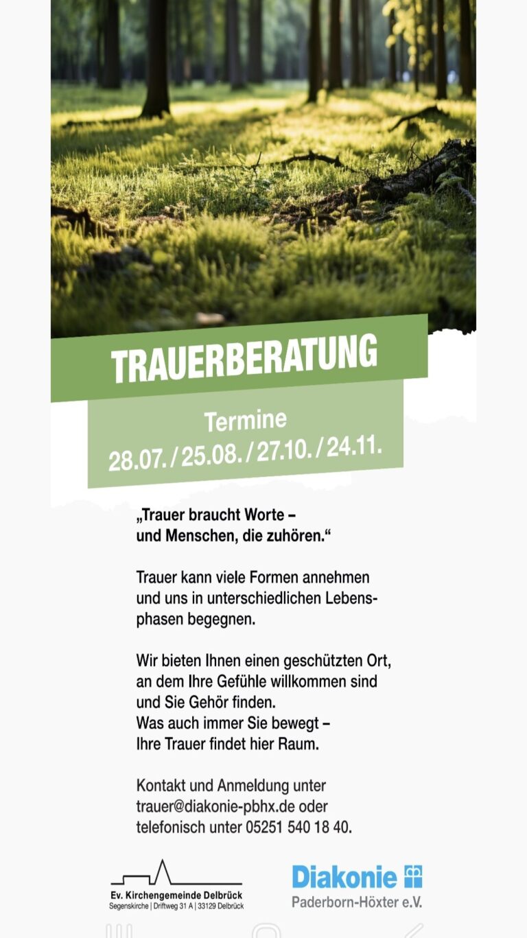 Trauer Homepage