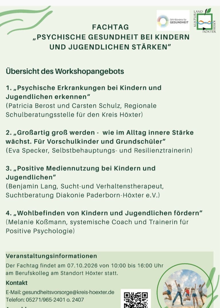 Plakat Sucht Fachtag